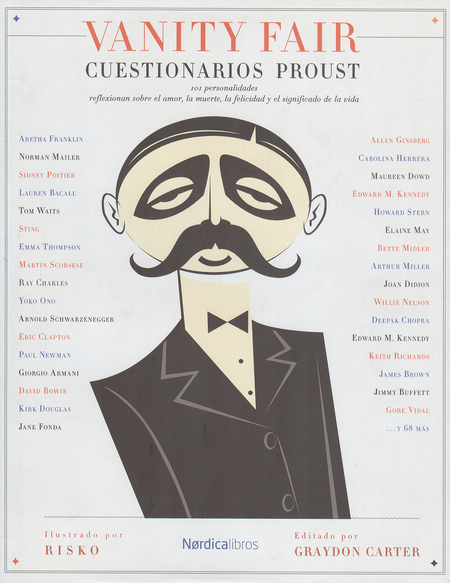 Portada de VANITY FAIR CUESTIONARIOS PROUST 101 PERSONALIDADES REFLEXIONAN SOBRE EL AMOR LA MUERTE LA FELICIDAD