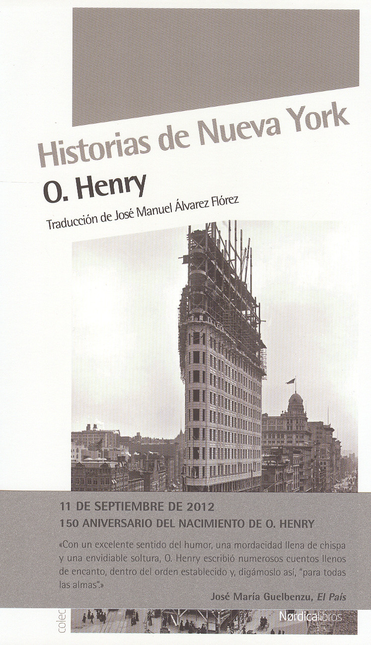 Portada de HISTORIAS DE NUEVA YORK