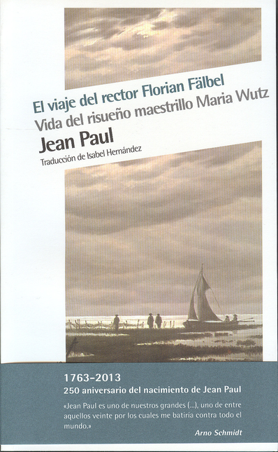 Portada de VIAJE DEL RECTOR FLORIAN FALBEL. VIDA DEL RISUEÑO MAESTRILLO MARIA WUTZ, EL