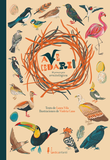 Portada de AVECEDARIO MI PRIMER GUIA ORNITOLOGICA
