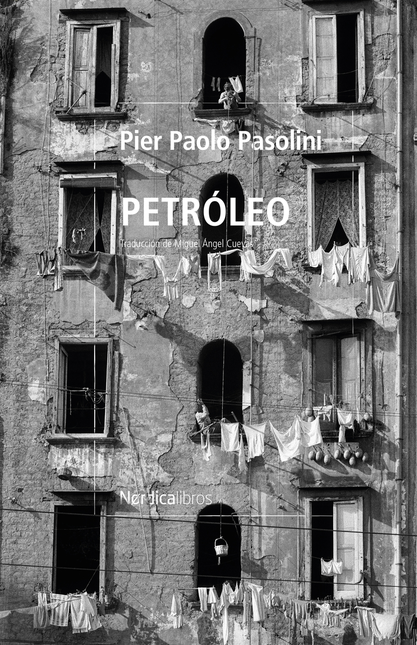 Portada de PETROLEO de PASOLINI, Pier Paolo
