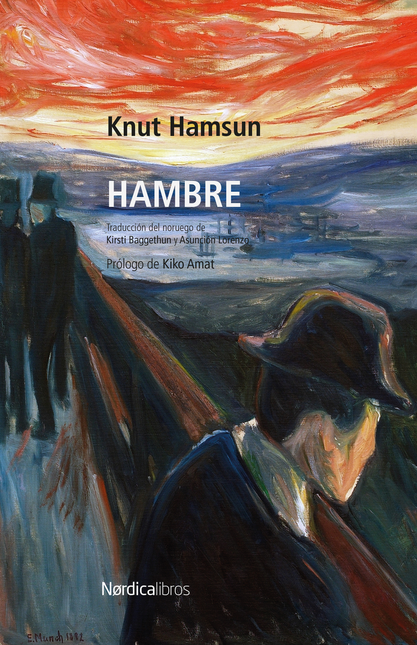 Portada de HAMBRE de HAMSUN, Knut