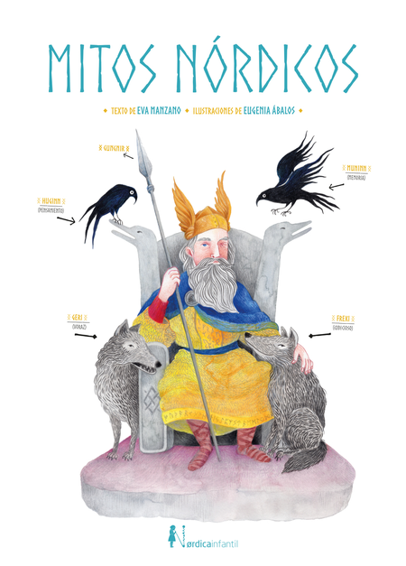 Portada de MITOS NORDICOS (R)