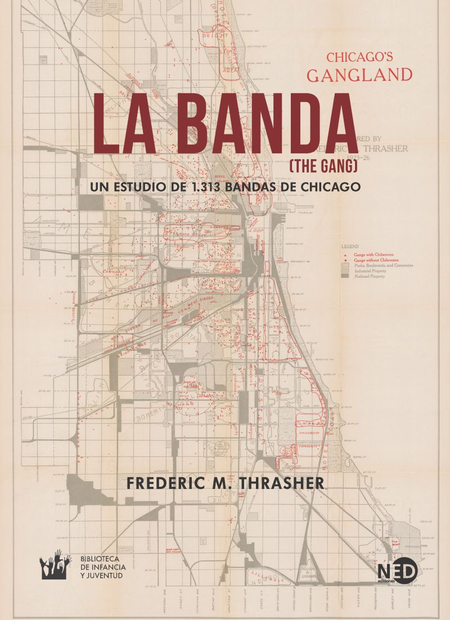 Portada de BANDA THE GANG UN ESTUDIO DE 1313 BANDAS DE CHICAGO, LA