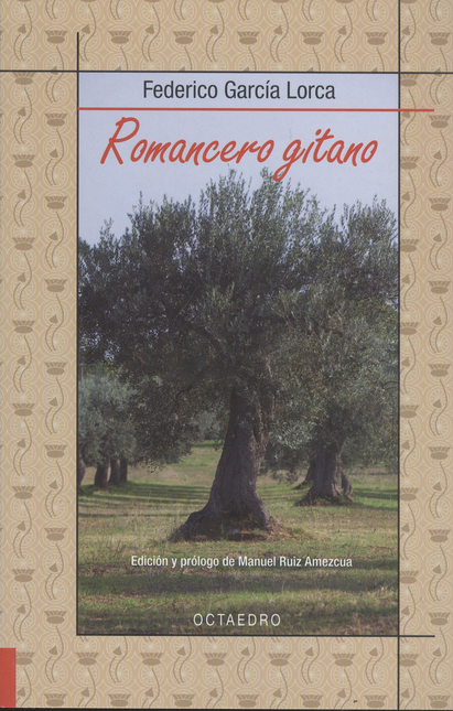 Portada de ROMANCERO GITANO de García Lorca, Federico