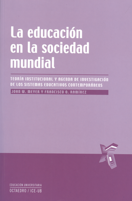 Portada de EDUCACION EN LA SOCIEDAD MUNDIAL