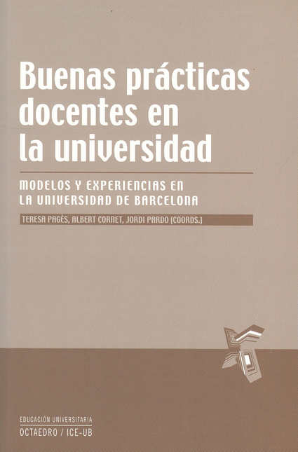Portada de BUENAS PRACTICAS DOCENTES EN LA UNIVERSIDAD