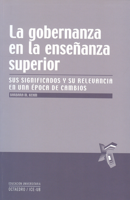 Portada de GOBERNANZA EN LA ENSEÑANZA SUPERIOR, LA