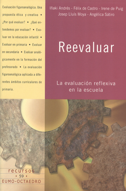 Portada de REEVALUAR. LA EVALUACION REFLEXIVA EN LA ESCUELA