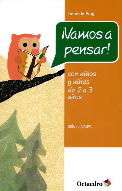 Portada de VAMOS A PENSAR CON NIÑOS Y NIÑAS DE 2 A 3 AÑOS