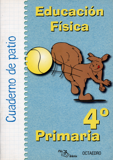 Portada de CUADERNO DE PATIO 4º PRIMARIA EDUCACION FISICA