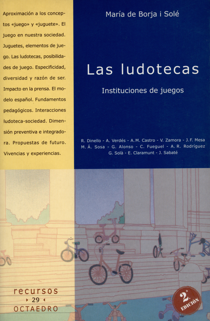 Portada de LUDOTECAS INSTITUCIONES DE JUEGOS, LAS