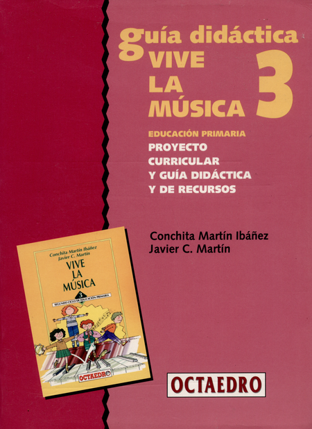 Portada de VIVE LA MUSICA 3. (+CD) PROYECTO CURRICULAR Y GUIA DIDACTICA Y DE RECURSOS