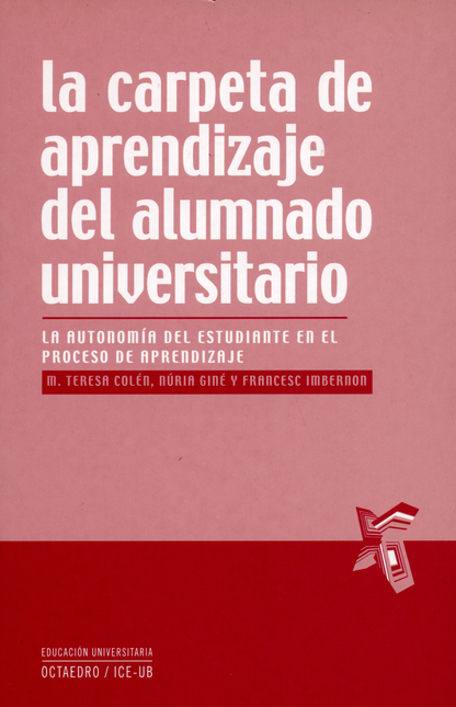 Portada de CARPETA DE APRENDIZAJE DEL ALUMNADO UNIVERSITARIO, LA