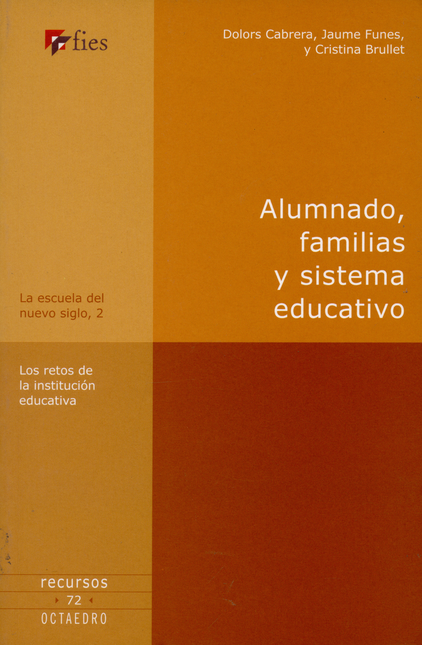 Portada de ALUMNADO FAMILIAS Y SISTEMA EDUCATIVO