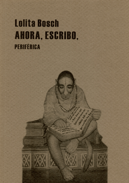 Portada de AHORA ESCRIBO de BOSCH, Lolita