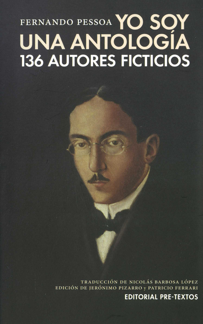Portada de YO SOY UNA ANTOLOGIA 136 AUTORES FICTICIOS