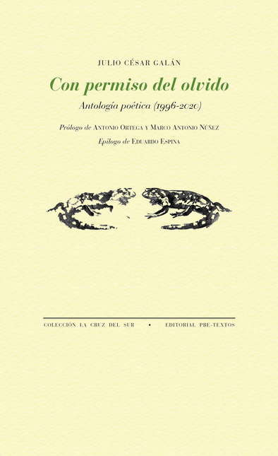 Portada de CON PERMISO DEL OLVIDO ANTOLOGIA POETICA 1996-2020
