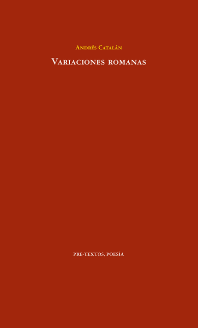 Portada de VARIACIONES ROMANAS