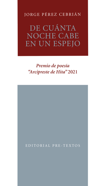 Portada de DE CUANTA NOCHE CABE EN UN ESPEJO