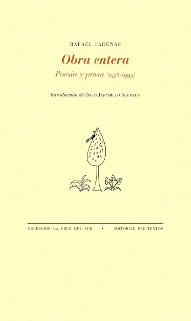 Portada de OBRA ENTERA POESIA Y PROSA 1958-1995