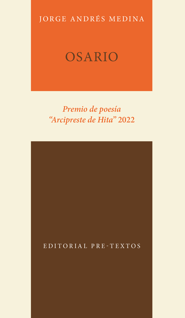 Portada de OSARIO de MEDINA, Jorge Andrés