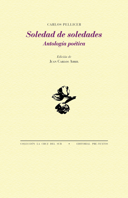 Portada de SOLEDAD DE SOLEDADES ANTOLOGIA POETICA