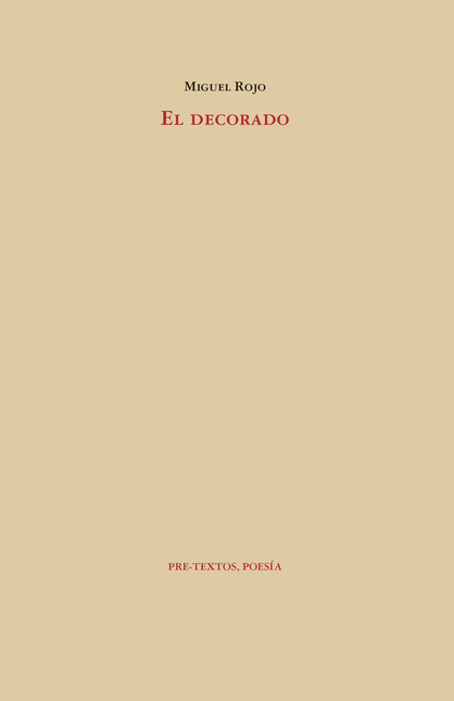 Portada de DECORADO, EL de ROJO, Miguel