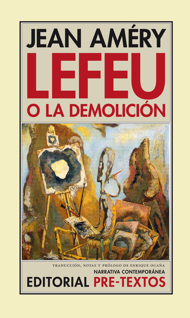 Portada de LEFEU O LA DEMOLICION de AMÉRY, Jean