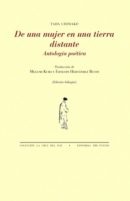 Portada de DE UNA MUJER EN UNA TIERRA DISTANTE ANTOLOGIA POETICA