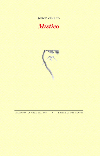 Portada de MISTICO de GIMENO, Jorge