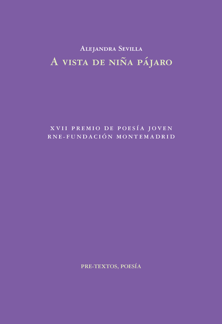 Portada de A VISTA DE NIÑA PAJARO