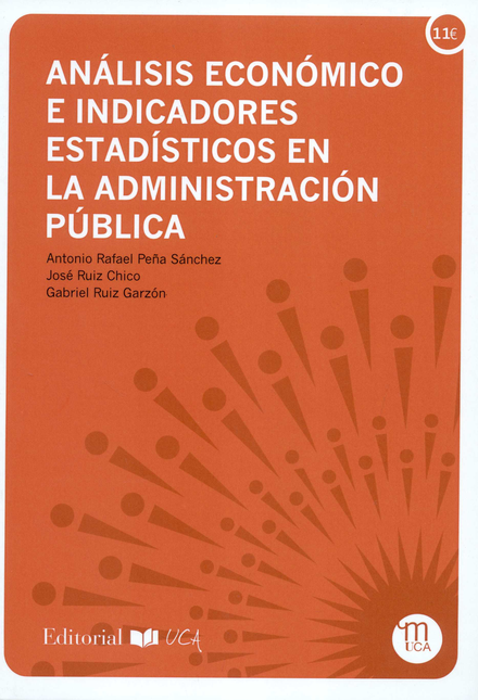 Portada de ANALISIS ECONOMICO E INDICADORES ESTADISTICOS EN LA ADMINISTRACION PUBLICA