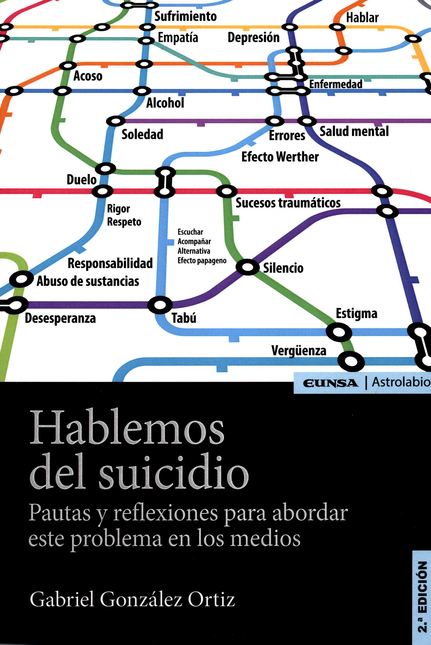 Portada de HABLEMOS DEL SUICIDIO PAUTAS Y REFLEXIONES PARA ABORDAR ESTE PROBLEMA EN LOS MEDIOS