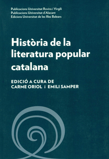Portada de HISTORIA DE LA LITERATURA POPULAR CATALANA