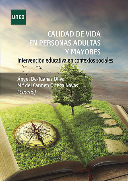 Portada de CALIDAD DE VIDA EN PERSONAS ADULTAS Y MAYORES. INTERVENCION EDUCATIVA EN CONTEXTOS SOCIALES