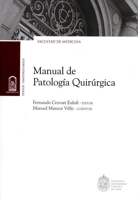 Portada de MANUAL DE PATOLOGIA QUIRURGICA