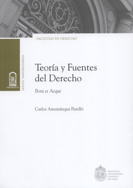 Portada de TEORIA Y FUENTES DEL DERECHO
