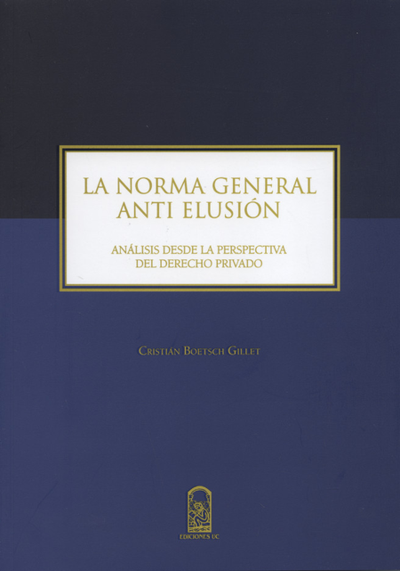Portada de NORMA GENERAL ANTI ELUSION, LA