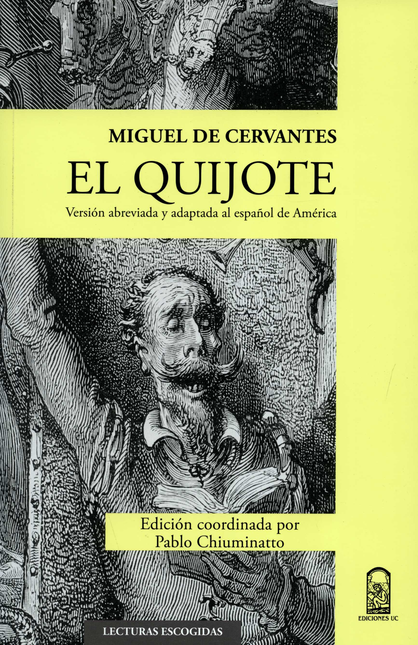 Portada de QUIJOTE VERSION ABREVIADA Y ADAPTADA AL ESPAÑOL DE AMERICA, EL