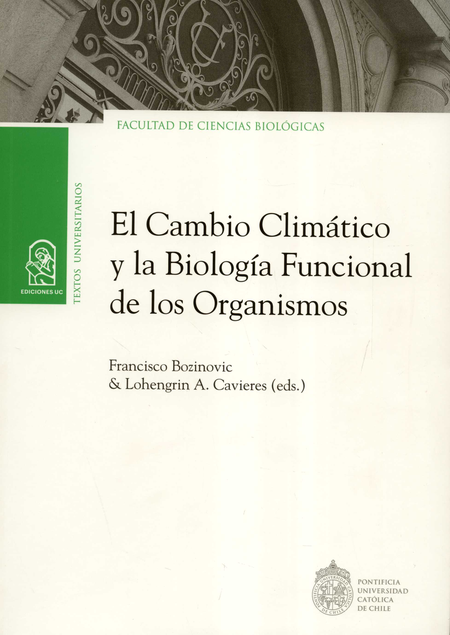 Portada de CAMBIO CLIMATICO Y LA BIOLOGIA FUNCIONAL DE LOS ORGANISMOS, EL