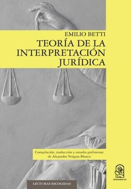 Portada de TEORIA DE LA INTERPRETACION JURIDICA