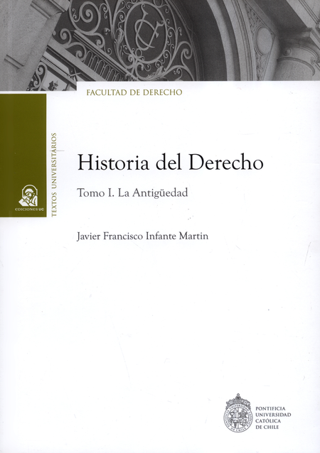Portada de HISTORIA DEL DERECHO (I) LA ANTIGUEDAD