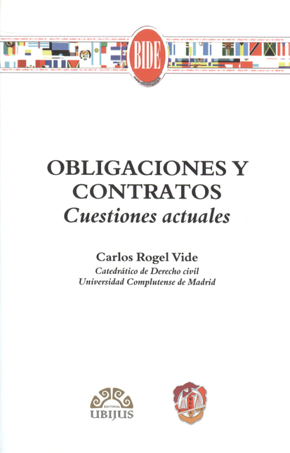 Portada de OBLIGACIONES Y CONTRATOS. CUESTIONES ACTUALES