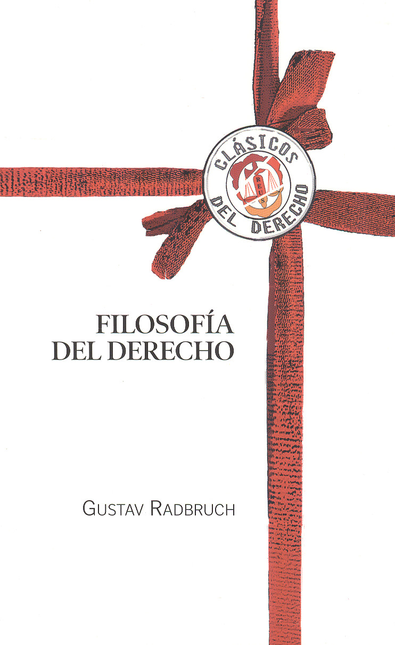 Portada de FILOSOFIA DEL DERECHO de RADBRUCH, Gustav
