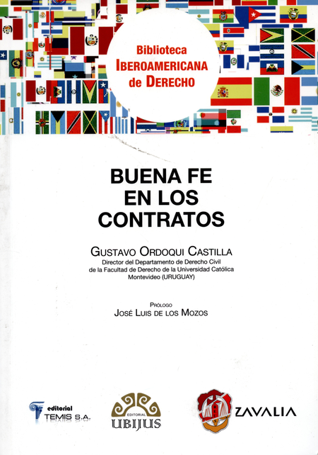 Portada de BUENA FE EN LOS CONTRATOS