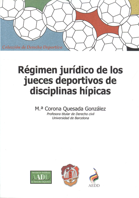 Portada de REGIMEN JURIDICO DE LOS JUECES DEPORTIVOS DE DISCIPLINAS HIPICAS