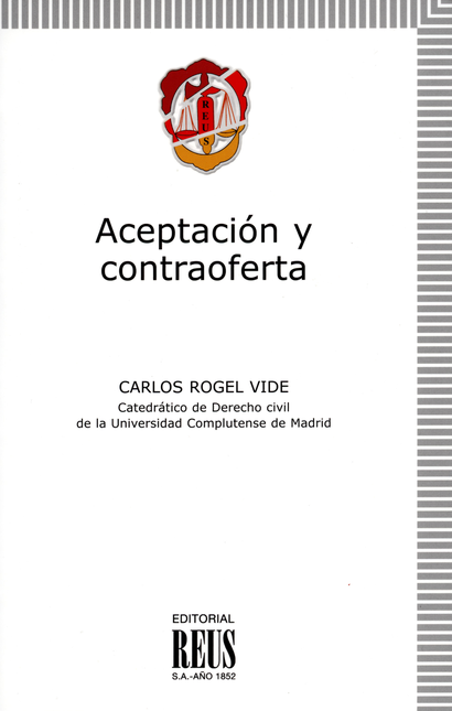 Portada de ACEPTACION Y CONTRAOFERTA