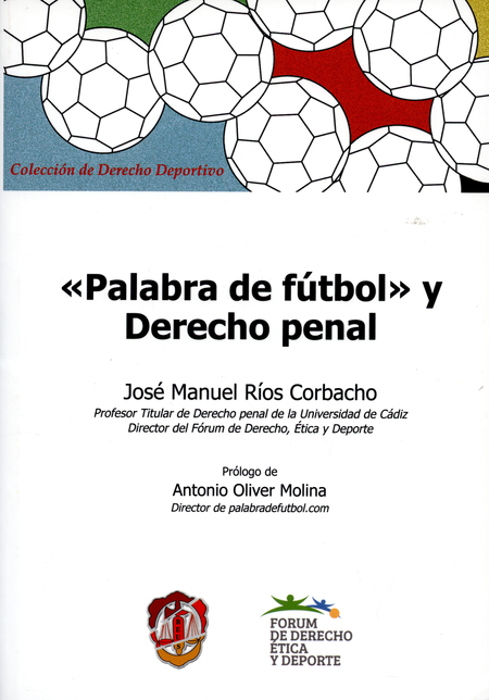 Portada de PALABRA DE FUTBOL Y DERECHO PENAL