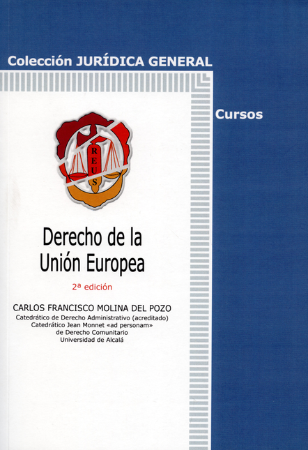 Portada de DERECHO DE LA UNION EUROPEA